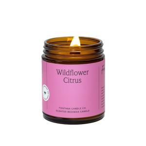 JAR CANDLE BEESWAX WLDFLWR CITRU