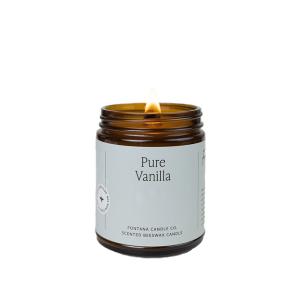 JAR CANDLE BEESWAX PURE VANILLA