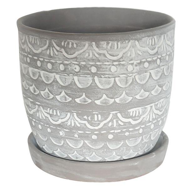 Stara Pot with Saucer