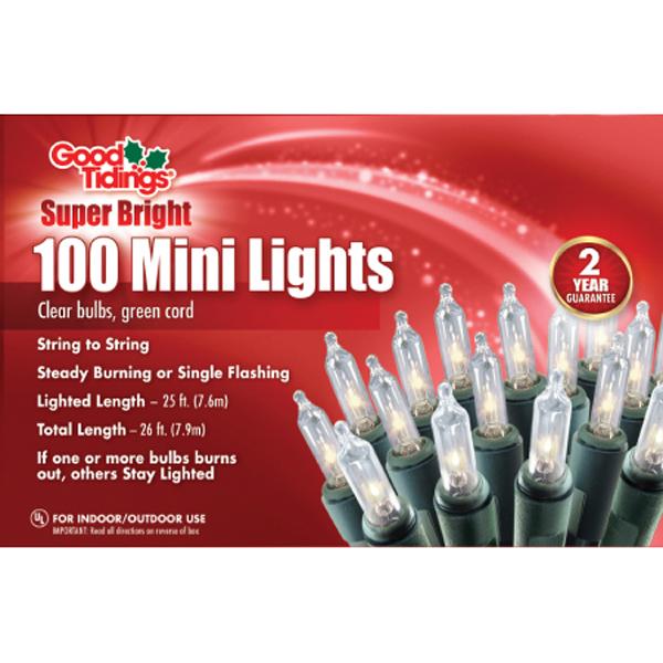 Mini Incandescent Add-A-Set 100 Lights, 27ft