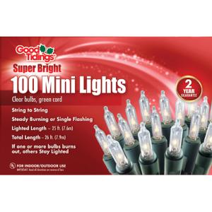 Mini Incandescent Add-A-Set 100 Lights, 27ft