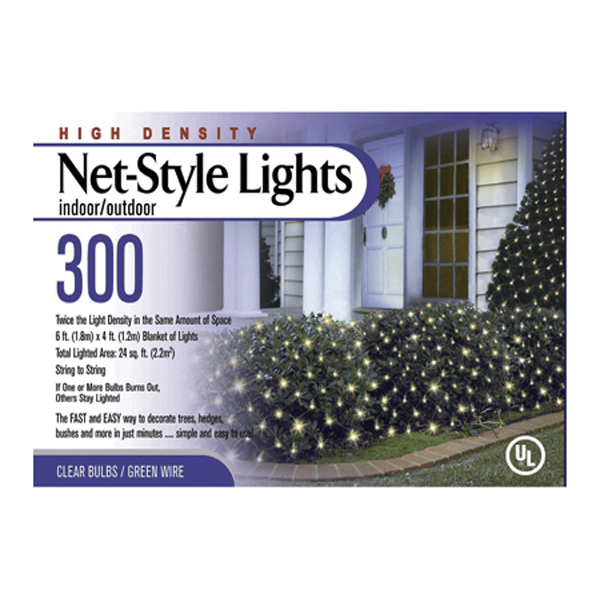 Net Light High Density 300 Lights, 24 sq ft