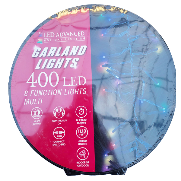 LED Starry 3mm Micro Garland; 12ft