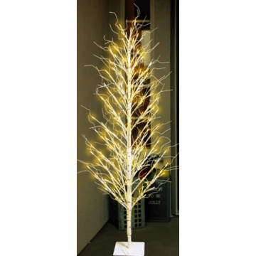 Micro LED Columnar Birch Tree Warm White Twinkle