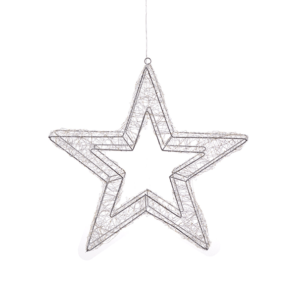 Micro LED Star in Classic Warm White, 23 inch