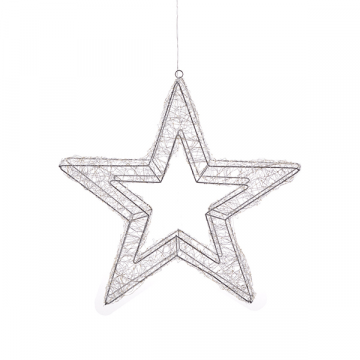 Micro LED Star in Classic Warm White, 23 inch