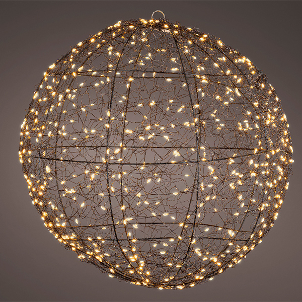 Micro LED Sphere form in Classic Warm White