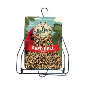Mr Bird Seed Bell Hanger