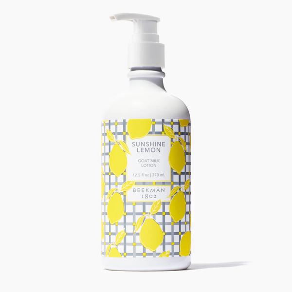 Sunshine Lemon Goat Milk Lotion 12.5 oz 