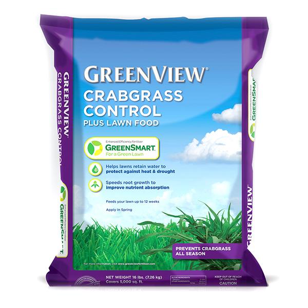 Greenview Crabgrass Control + Fertilizer - covers 5,000 sqft 
