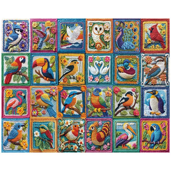 Bird Crochet 1000 Pc