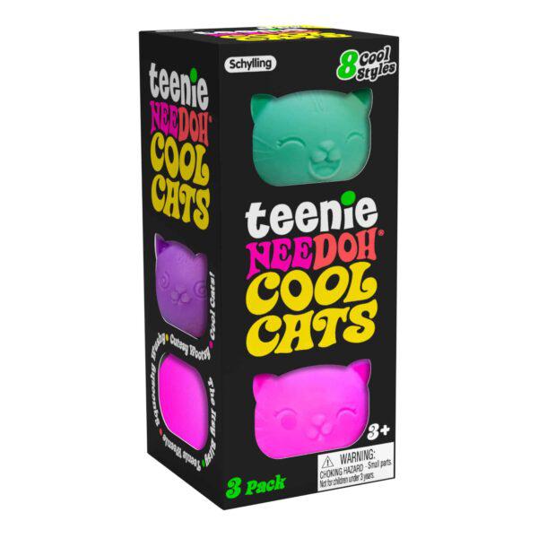 Nee Doh Teenie Cool Kittens 4 Pack