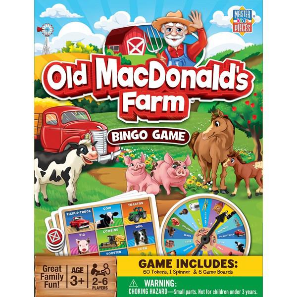 Old Macdonald Farm Bingo