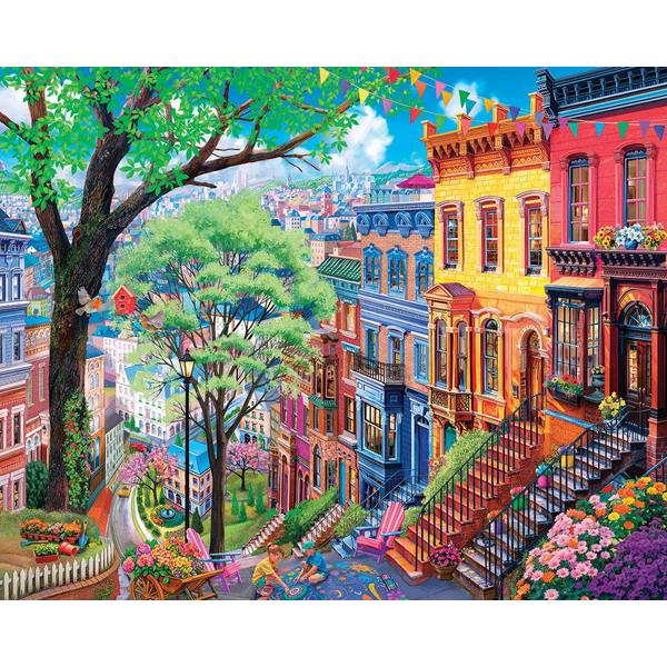 Spring In The City 1000 Pc
