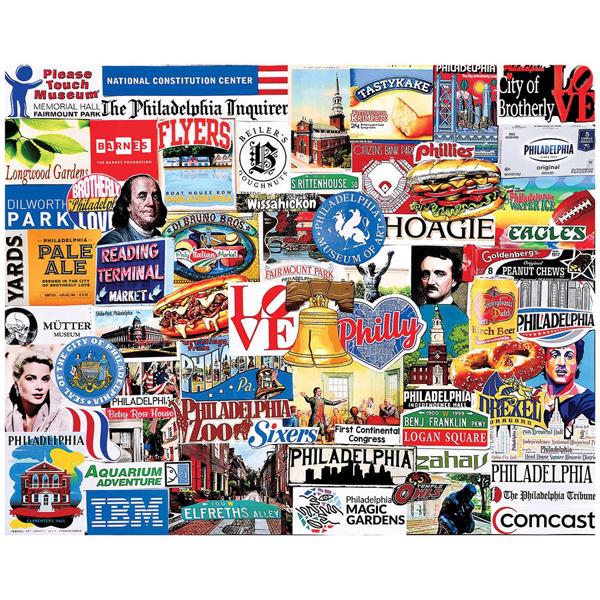 I Love Philly 1000 Pc