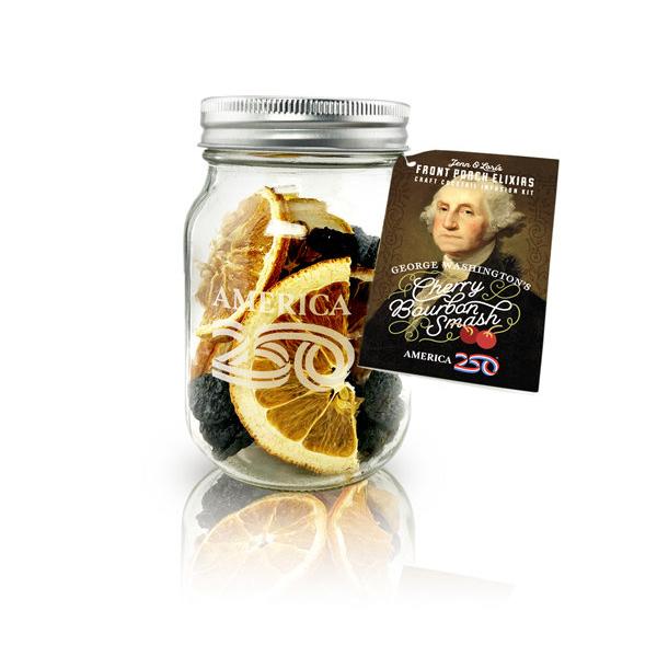 George Washington Cherry Bourbon 16 Oz
