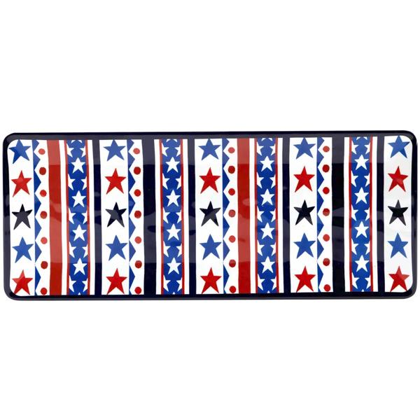 Melamine Platter Stars and Stripes