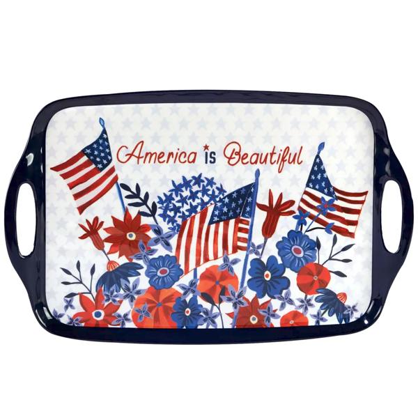 Melamine Tray America the Beautiful