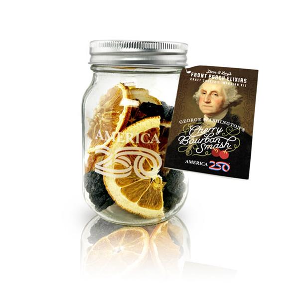 George Washingtons Cherry Bourbon Smash