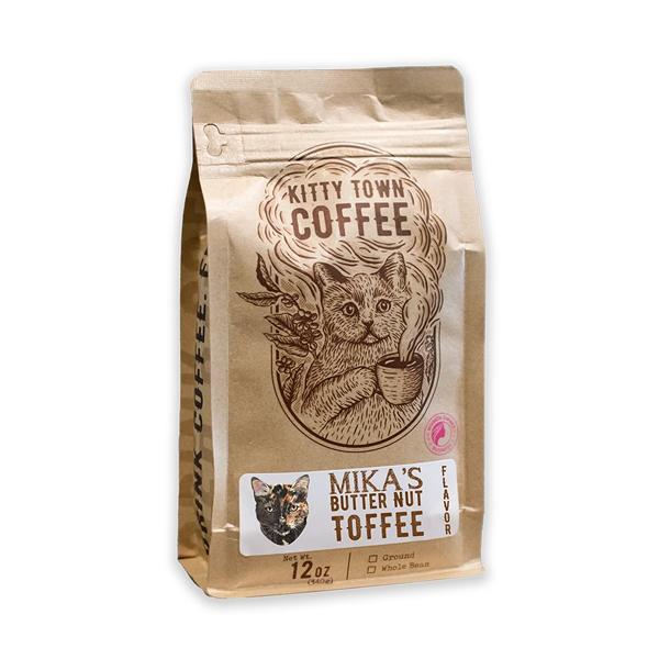 Kitty Town  Coffee Mika's Butternut Auto Drip 12 oz