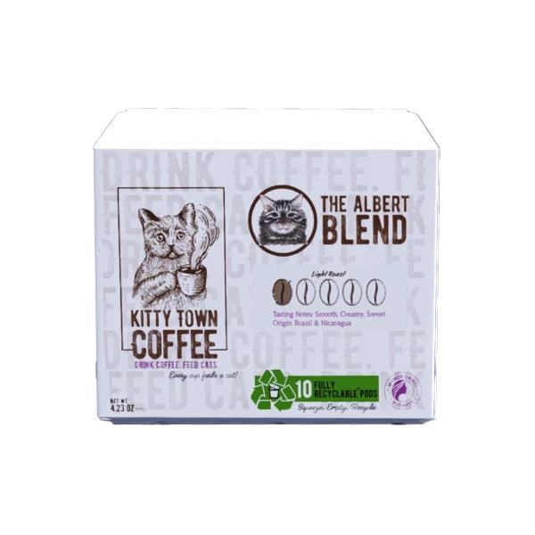 Kitty Town  Coffee Albert  Recycle Pods 10 pack 