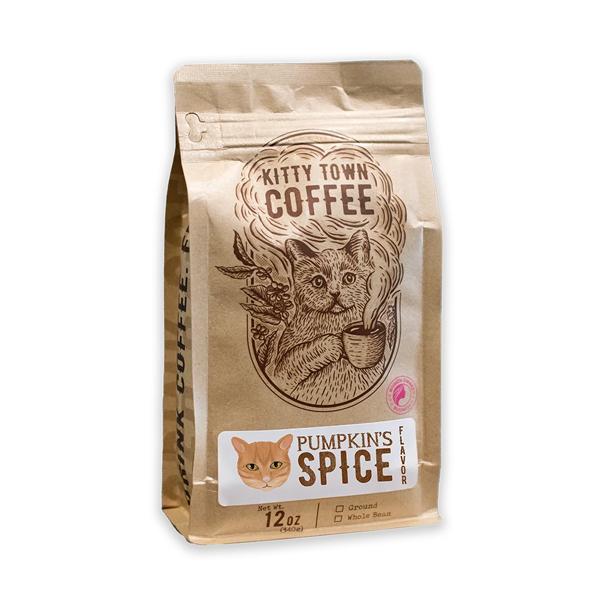 Kitty Town  Coffee Pumpkin's Spice  Auto Drip 12oz