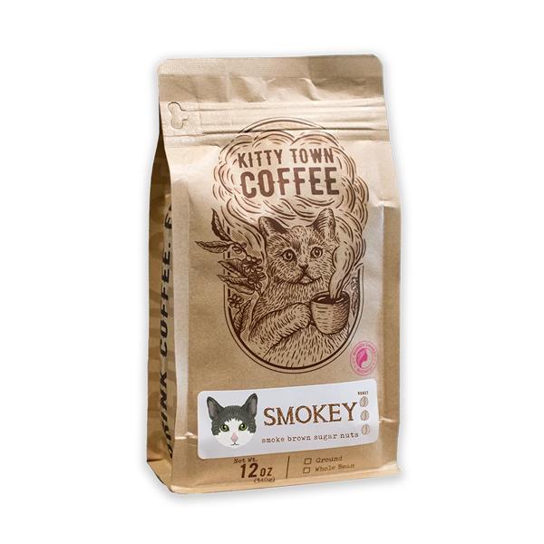 Kitty Town  Coffee Smokey  Auto Drip 12 oz