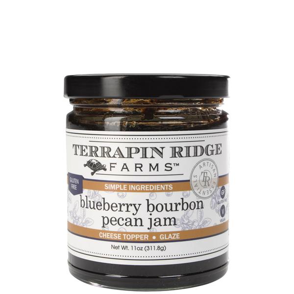 Blueberry Bourbon Pecan Jam 11 oz