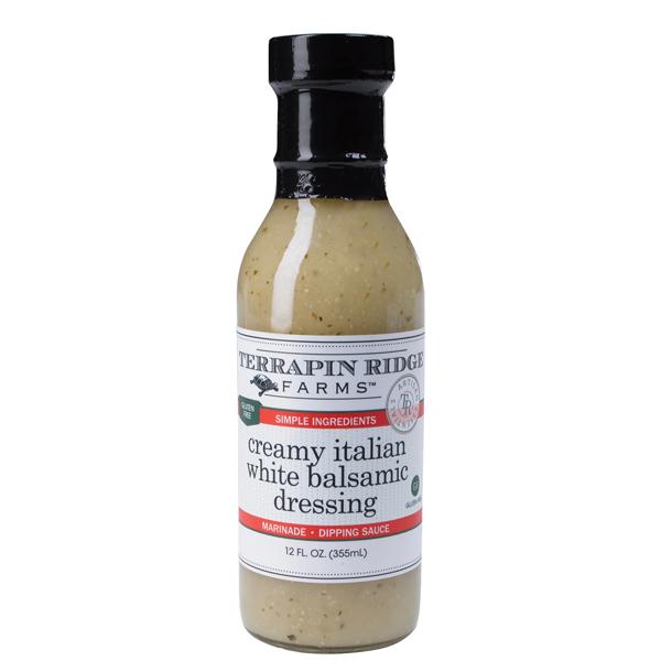 Creamy Italian White Balsamic Dressing 12 oz