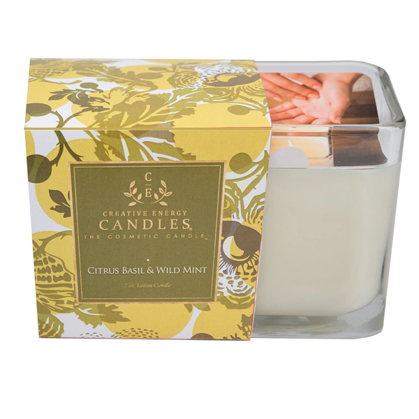 Citrus Basil & Mint Soy Candle