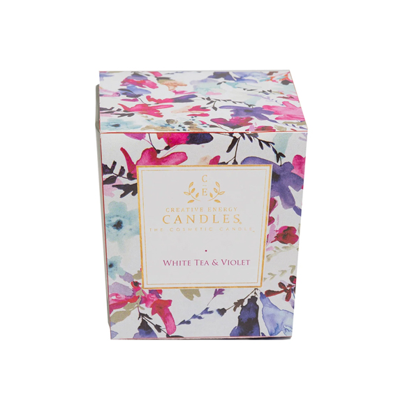 White Tea and Violet Soy Candle