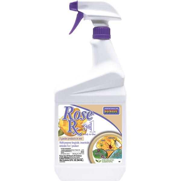 Bonide Rose RXx 3 in 1 - Quart Ready To Use 