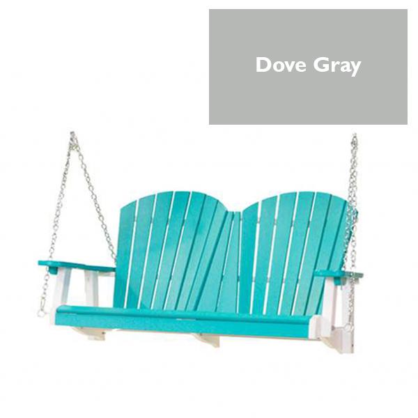 King Empress Porch Swing - Dove Gray