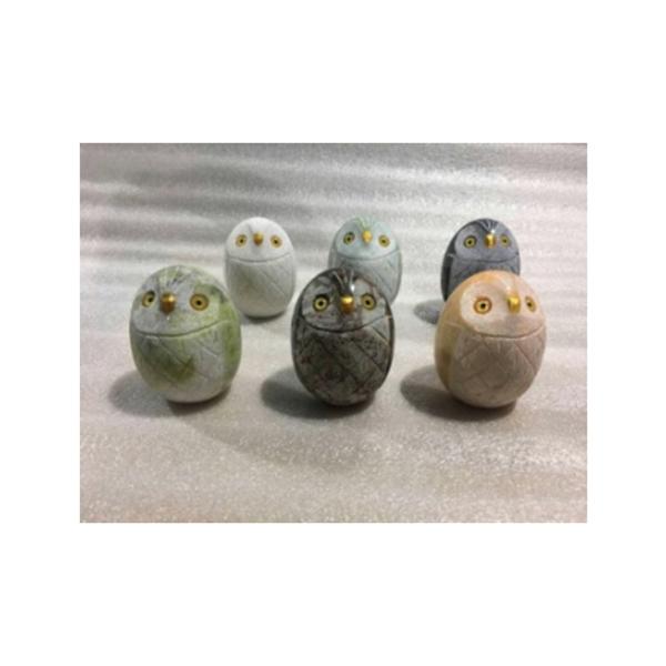 Stone High Color Owl - 2.9 in