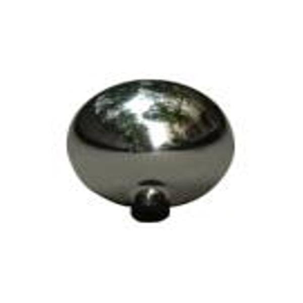 Gazing Globe - Silver 10 in