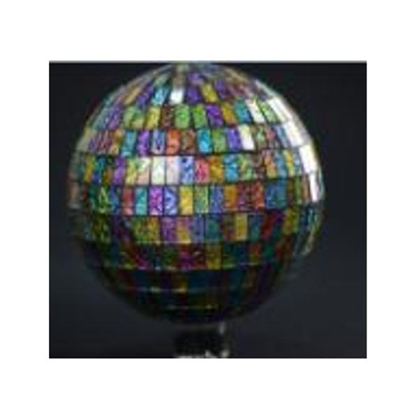 Gazing Globe - Mosaic Multi, 10 in