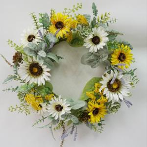 Wreath Sunflower 22in