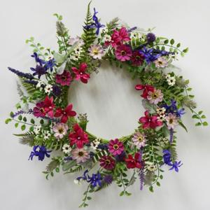 Wreath Americana Red/White/ Blue  - 24 in