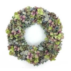 Wreath Hydrangea Purple 24in