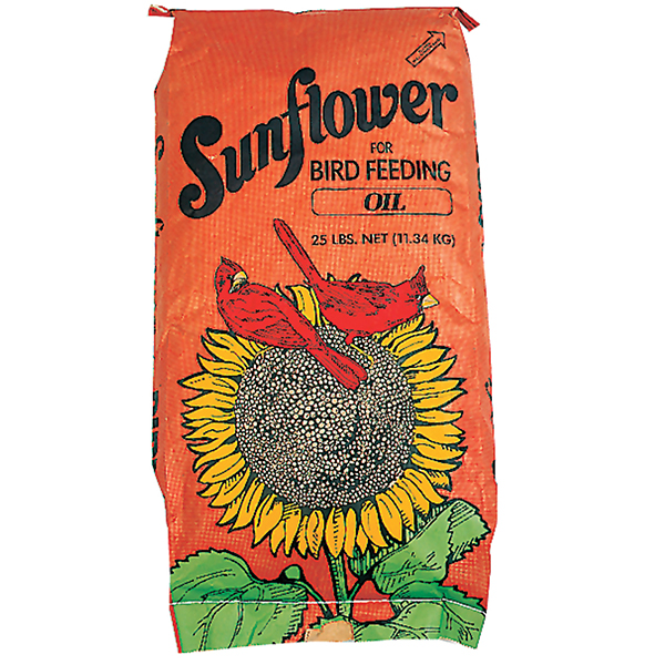Dark Oil Sunflower Bird Food - 25 lb