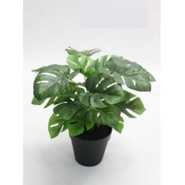 Potted Split Philodendron - 13in Artificial