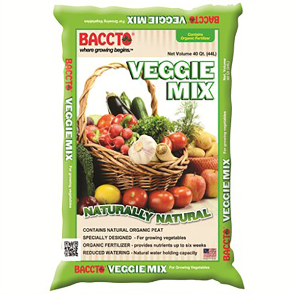 Baccto Veggie Mix 40 qt