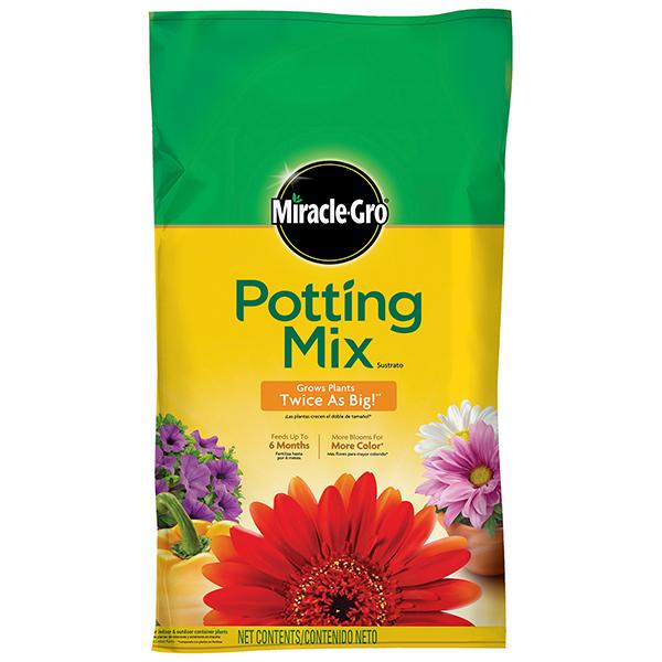 Miracle Gro Potting Soil - 16 qt