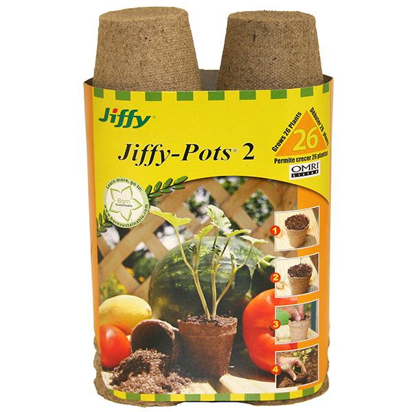 Jiffy Pots 2 in Round 26 Pack