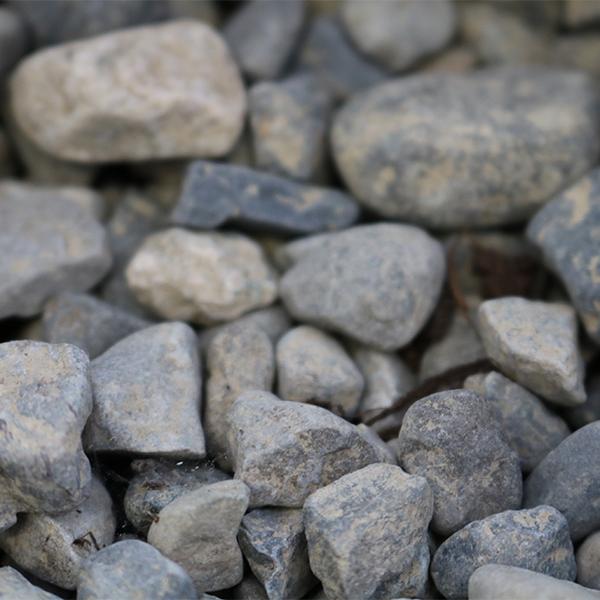Bulk Stone - 3/4 in River Stone - 1 Scoop (3/4 cu. yd)