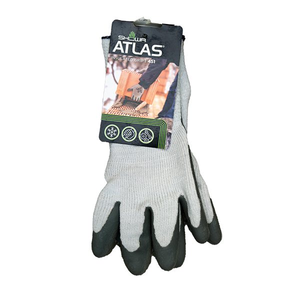Atlas Glove Thermal Grey -  Small