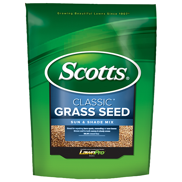 Scotts Grass Seed Classic for Sun & Shade - 20 lb.