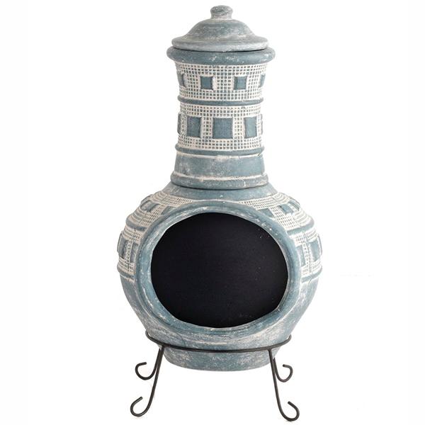 Chiminea Rilevo Blue Sky - 42.5 in