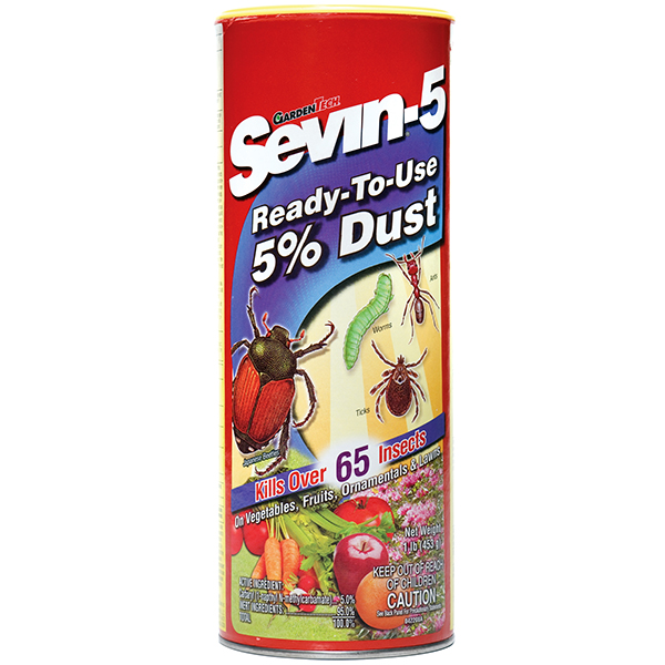 Sevin 5% Dust - 1 lb Shaker Canister