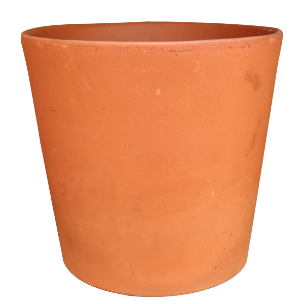 Clay Cylinder Flair Pot - Asst. Sizes
